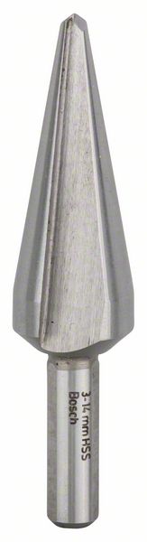 Vrták do plechu, válcovitý 3-14 mm, 58 mm, 6 mm