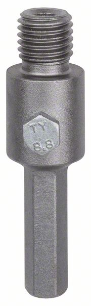 Šestihranná upínací stopka pro vrtací korunky se závitem M 16 11 mm, 80 mm