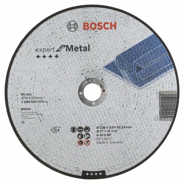Rovný rezací kotouc Expert for Metal A 30 S BF, 230 mm, 3,0 mm