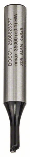 Drážkovací frézy 8 mm, D1 4 mm, L 8 mm, G 51 mm
