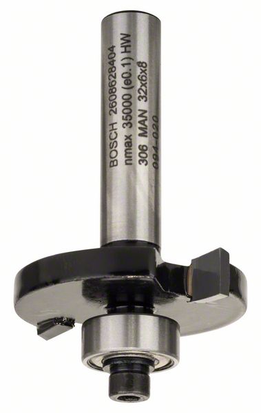 Kotoucové drážkovací frézy 8 mm, D1 32 mm, L 6 mm, G 51 mm