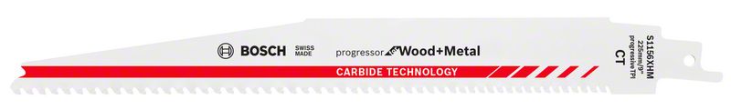 Pilový list do ocasní pily S 1156 XHM Carbide Progressor for Wood and Metal
