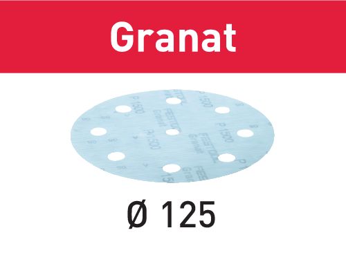 Brusný kotouc STF D125/8 P1200 GR/50 Granat
