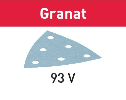 Brusný list STF V93/6 P120 GR/100 Granat