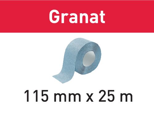 Brusný pás 115x25m P100 GR Granat