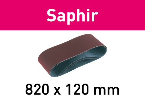 488081 Brusný pás 820x120-P50-SA/10 Saphir
