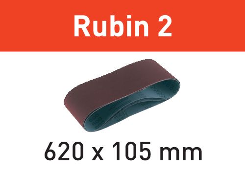 Brusný pás L620X105-P150 RU2/10 Rubin 2
