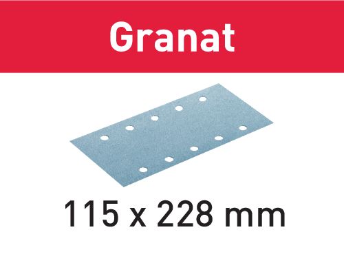 Brusný pruh STF 115X228 P240 GR/100 Granat