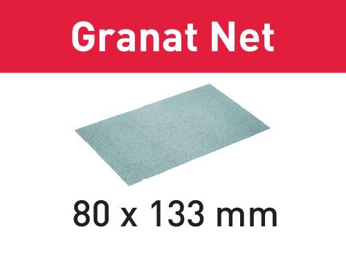 Sítové brusné prostredky STF 80x133 P120 GR NET/50 Granat Net