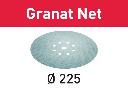 Sítové brusné prostredky STF D225 P120 GR NET/25 Granat Net