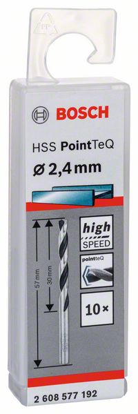 Šroubovitý vrták HSS PointTeQ 2,4 mm