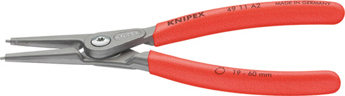 Klešte segerové vnejší 3-10mm rovné / 4911A0 Knipex