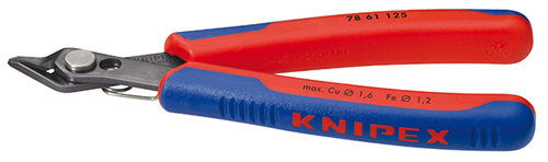 Klešte štípací bocní 140mm kalené Electronic SuperKnips / 7861140 Knipex