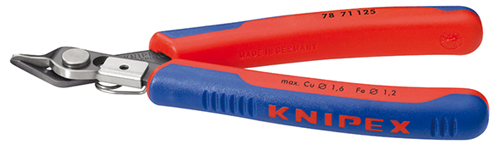 Klešte štípací bocní 125mm kalené Electronic SuperKnips / 7871125 Knipex